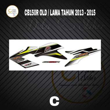 harga Stiker Skotlet motor CB150R OLD / LAMA TAHUN 2013 - 2015 Striping Racing aksesoris C Blibli.com