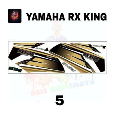 harga Striping Variasi Motor YAMAHA RX KING Stiker Skotlet Berkualitas 5 Blibli.com