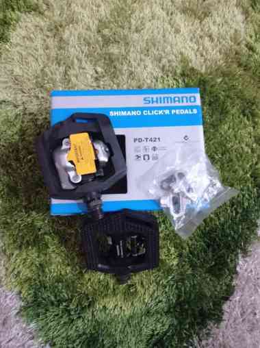 PEDAL CLEAT SEPEDA MTB SHIMANO T421