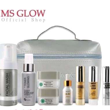 Ms Glow Original Paket Whitening, Acne, Ultimate, Luminous, Serum, Red Jelly, Glowing SERUM ACNE