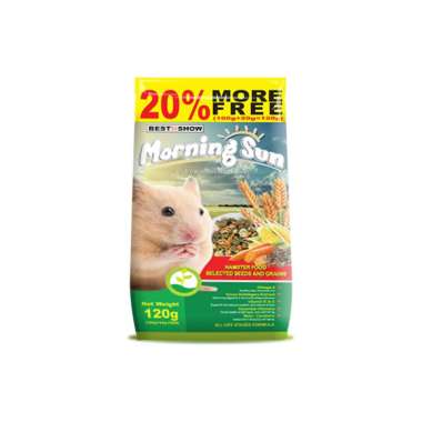 Morning Sun Hamster Food Seed & Grain 120gr