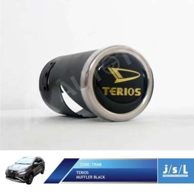 Terios Cover Knalpot Muffler Cutter Tutup Knalpot Black