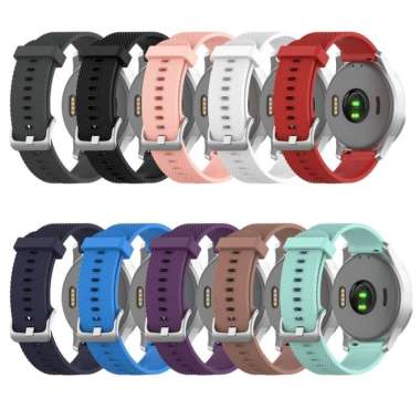 Tali Jam Strap 18mm Garmin VivoMove 3s Active S Venu 2s Vivoactive 4s BLACK