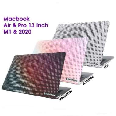 Case Macbook Pro / Air 13 2020 / M1 SwitchEasy Dots Casing Macbook Pro 13 Aurora
