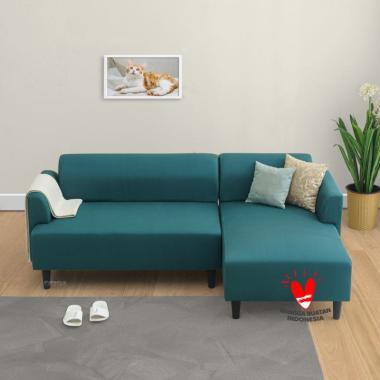 iFURNHOLIC SKONA SOFA L I Sofa L Minimalis I Kursi Tamu L Sudut Emerald