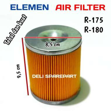 R175 filter saringan udara elemen fos mesin Dongfeng R175 R180