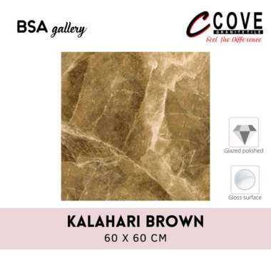 GRANIT COVE 60X60 KALAHARI BROWN / GRANITE TILE GLAZED POLISHED