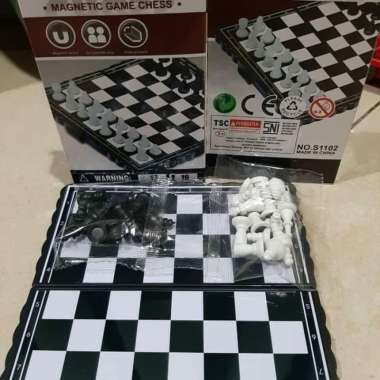 Catur Magnet - Chess Board Game - Catur Mini