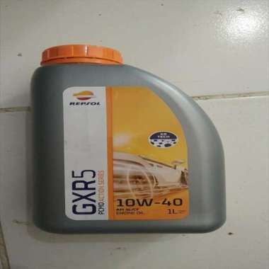 Oli Mesin Mobil Bensin Diesel Repsol GXR 5 10W-40 SL CF 1 Liter null