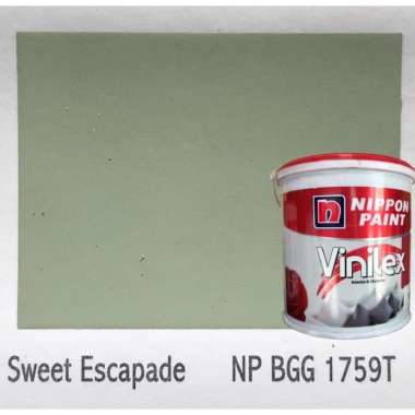 Cat Tembok Interior dan Eksterior Nippon Vinilex 5000 5kg Plus Paking Kayu Sweet Escapade