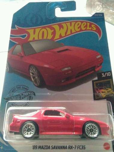 Hot wheels 89 MAZDA SAVANNA RX -7 FC35