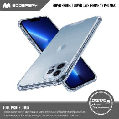 Mercury Super Protect Clear Case Goospery Iphone 13 PRO MAX TPU Jelly