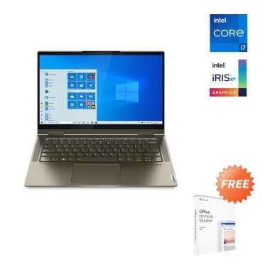 Lenovo Yoga 7 14ITL5 82BH00MYID Notebook - ( i7-1165G7 / 16GB / 1TB SSD / Intel Iris XE / 14" FHD IP