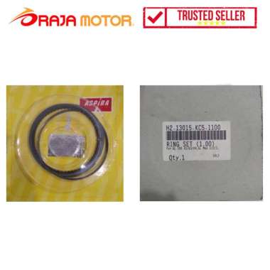 Aspira Ring Piston Honda GL Max / GL 100 CDI / CB 100 OS 50 H213013KC51100 Hitam