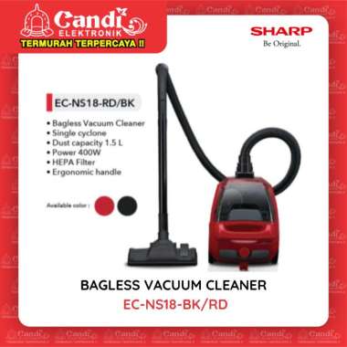 SHARP VACUUM CLEANER DRY EC-NS18-RD