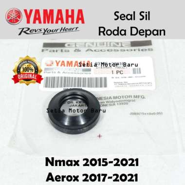 Sil Oil Seal Roda Depan All New Nmax N Max Aerox Old Asli Original Yamaha Surabaya 931062081600 Blac