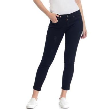 Rosalia Brand JJ Celana Jeans Wanita - Hitam