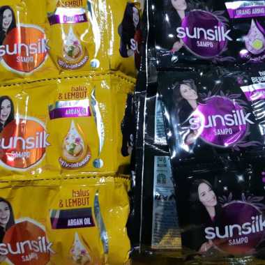 SHAMPO SUNSILK ISI 1 renceng kuning