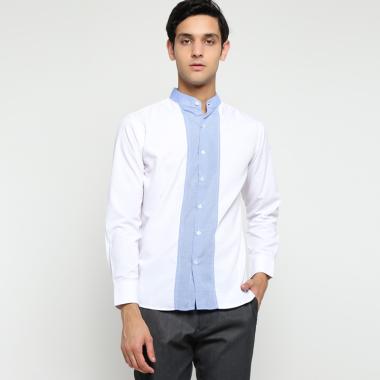 VM Krah Shanghai Slimfit Kemeja Pria L Putih