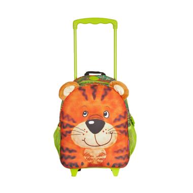Okiedog Tiger Wildpack Junior Trolley Tas Sekolah -