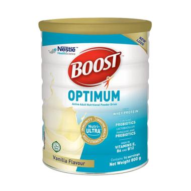 NESTLE Nutren Boost Optimum Vanilla Susu Pertumbuhan [800 g]