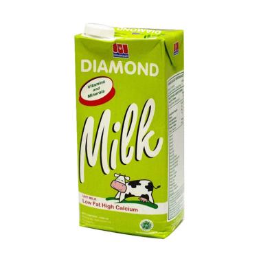 Diamond Low Fat Susu UHT [1 Liter]