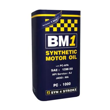 BM1 PC1000 15W-50 SJ Oli Motor 4T [1L]