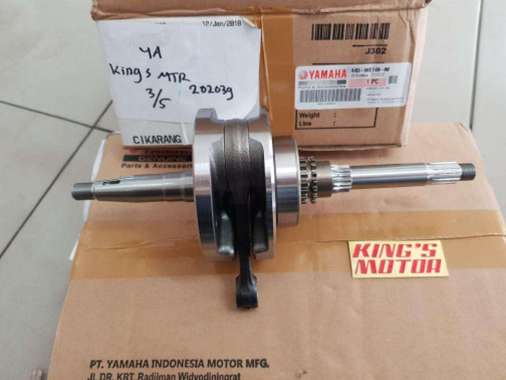 Kruk, Ker As, Crankshaft Assy Xeon Karbu Asli Yamaha Silver