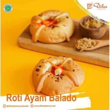 Roti Kue Basah Ayam Balado Dika Bakery
