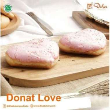 Roti Kue Basah Donat Love Dika Bakery