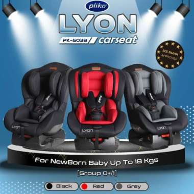Carseat pliko PK-503B LYON Kursi Mobil Anak Red