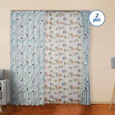 Jual Univers Line Work Boil Gorden 100 X 133 Cm 2 Pcs Online Agustus 2020 Blibli Com