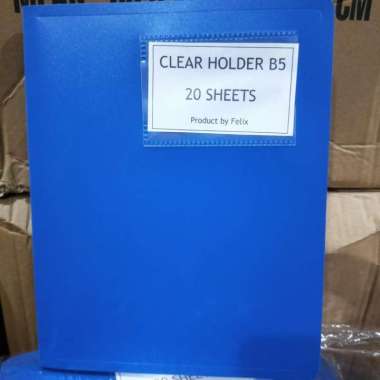 Map Display Book Clear Holder A5 Isi 20Lbr