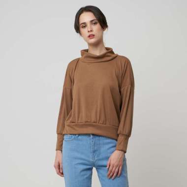 turtleneck swing sweater