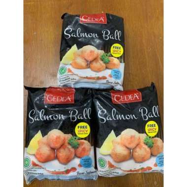 Cedea Bakso Ikan Salmon / Fish Ball Steamboat 200gr Frozen Food [Tangerang]