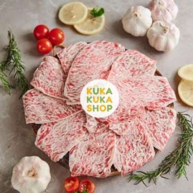 Daging Wagyu Beef Slice Mb3+ FRESH CUT 1 KG [Jakarta Utara]