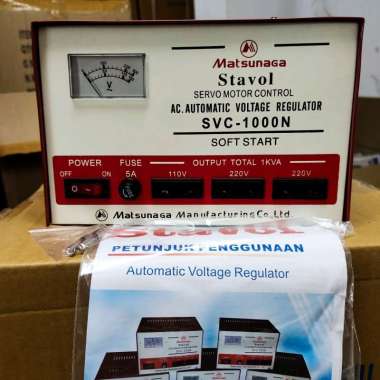 Stabilizer Matsunaga 1000 Watt Stavol Svc 1000n
