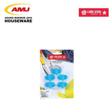 HANGER HOOK OVAL HORZ SET OF-5 S KAPSTOK TEMPEL LION STAR