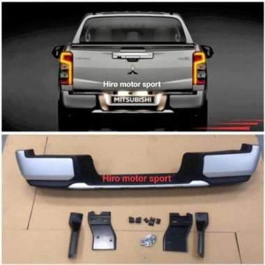Bumper Belakang Jimny 2020 orsinil Black Silver