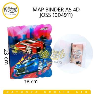 1 PCS MAP BINDER A5 4D JOSS (004911) / BINDER A5 / MAP BINDER / MAP BINDER LUCU 004911