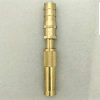 Semprotan air lurus kuningan 1/2inch Nikken, hose nozzle 1/2inch Nikken