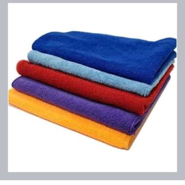 Kain Lap Microfiber Premium 35x35 | Lap Fiber Handuk Lap Meja Dapur Cafe Restoran Hotel Mall Kaca Je