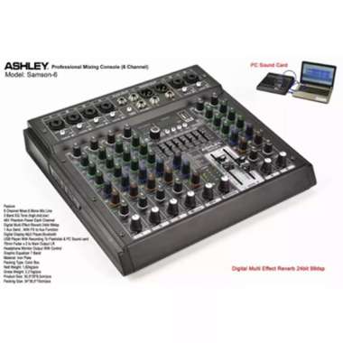 mixer ashley samson6 samson 6 / 6 chanel original ashley