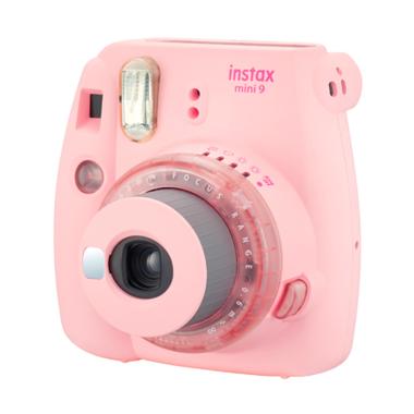 Instax Mini 9 Kamera Pocket - Clear Pink Clear Pink
