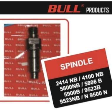 Spindle as gws6-100 Gws6100 untuk mesin grenda bosch 4 inch gerinda
