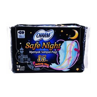 Promo Harga Charm Safe Night Wing 35cm 18 pcs - Blibli