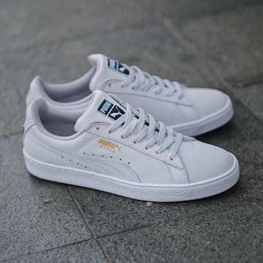puma classic suede gray