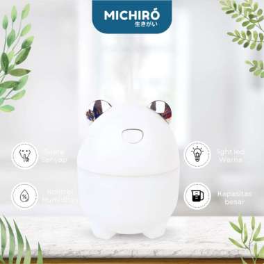 Michiro Humidifier Diffuser Aromatherapy Essential Oil - humidifier diffuser aromaterapi Pelembab Ru