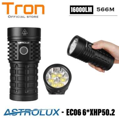 Astrolux EC06 6*XHP50.2 16000 Lumens 566 Meters USB-C Senter led ORIGINAL 100 % Multicolor