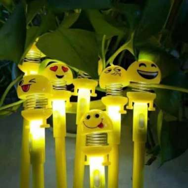 PULPEN GEL PER SMILE KARAKTER EMOTION 1 PCS SMILE LAMPU
